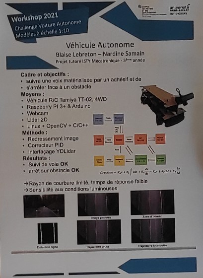 Ingénierie des Systèmes Embarqués : Véhicule Autonome